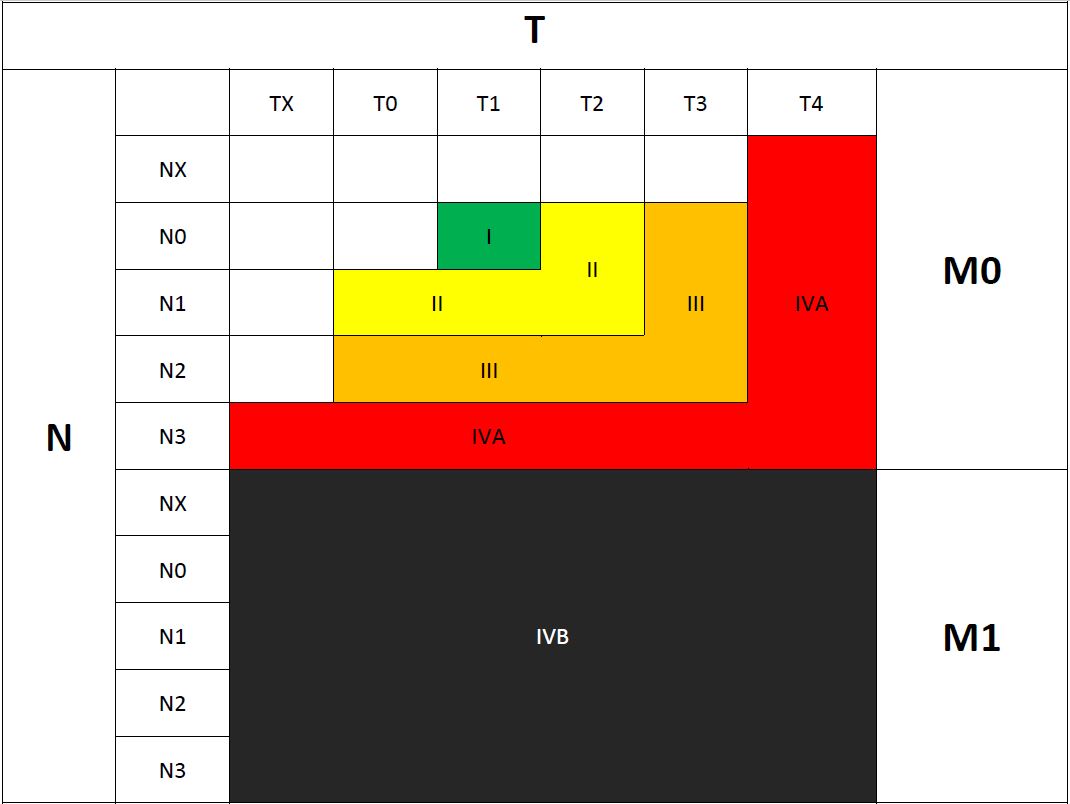 <p>Nasopharyngeal Carcinoma Staging Groups