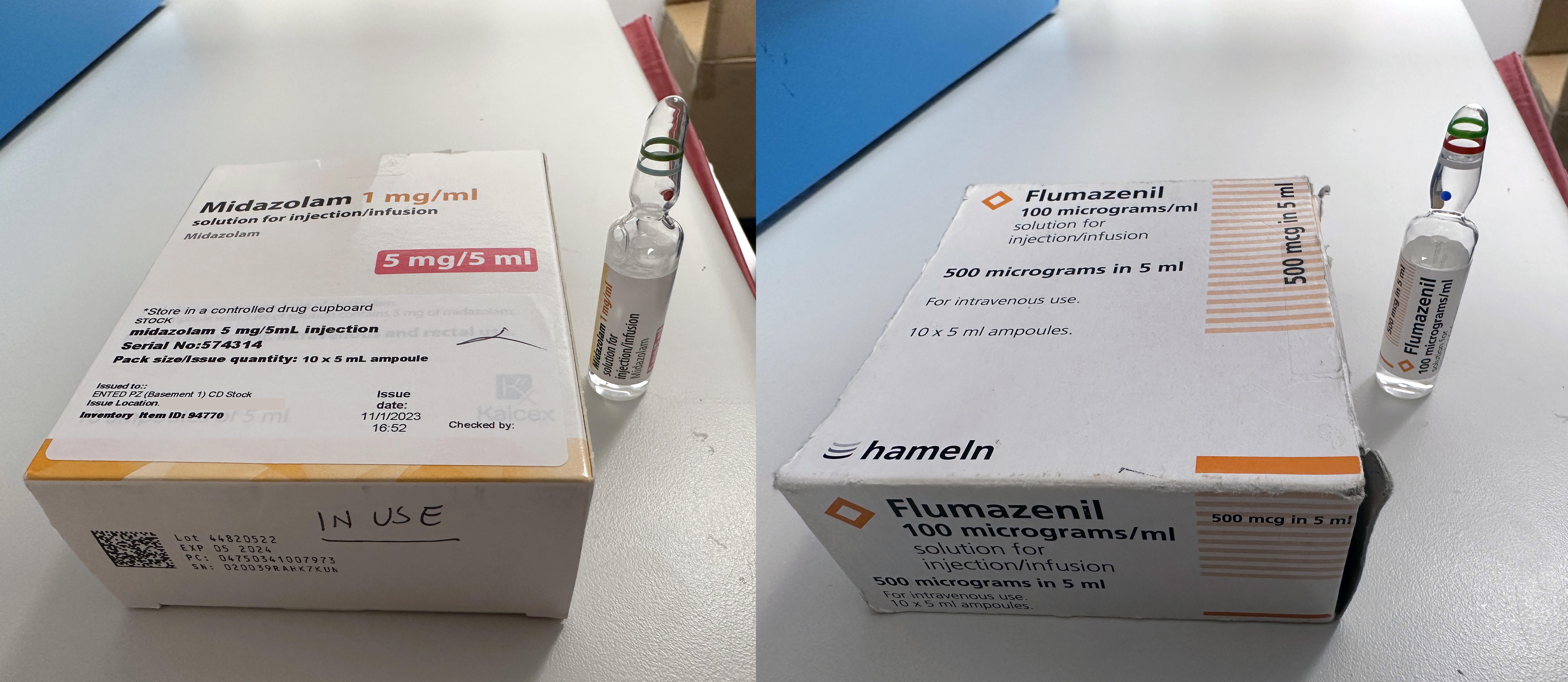 Midazolam / Flumazenil