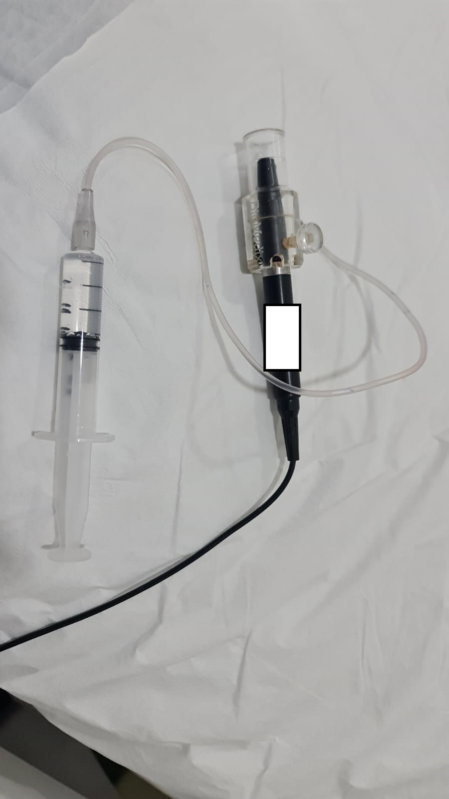 <p>Probe of A Scan. Probe of A scan with shell used for immersion&nbsp;ultrasound&nbsp;biometry.</p>