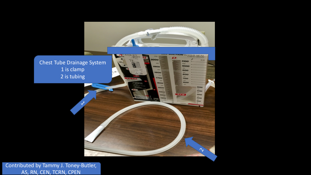 <p>Chest Tube Drainage System</p>